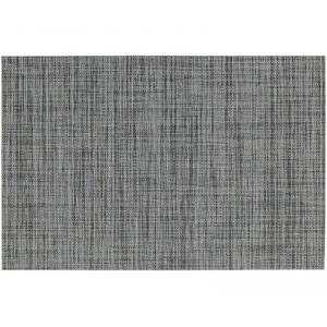 Merkloos 12x Placemat bruin/grijs geweven/gevlochten met rand 45 x 30 cm -