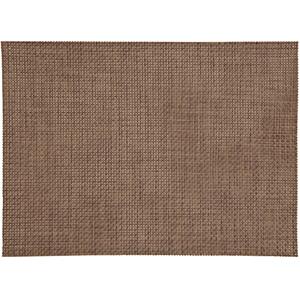 Merkloos 12x Placemats jute bruin geweven/gevlochten 45 x 30 cm -