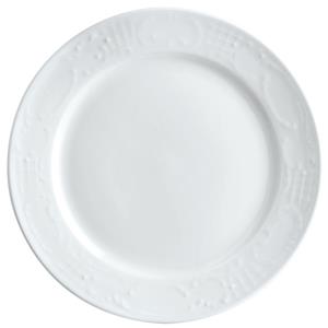 PULSIVA Plat bord Sinfonie; 17 cm (Ø); wit; rond; 6 stuk / verpakking