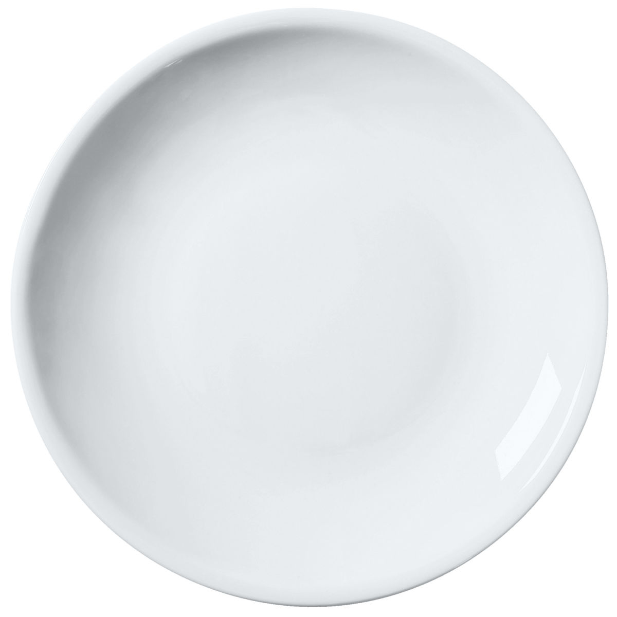 PULSIVA Platte borden Kora; 17 cm (Ø); wit; rond; 6 stuk / verpakking