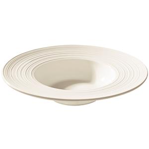 Vega Pastabord Skyline; 370ml, 27x5 cm (ØxH); crème wit; rond; 4 stuk / verpakking