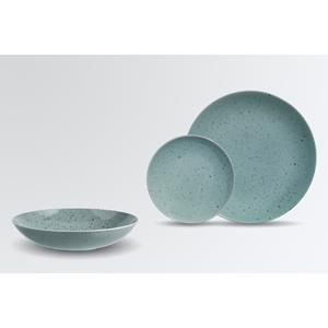 Vega Serviesset Alessia turquoise 12-delig; turquoise