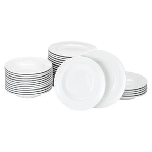 PULSIVA Voordeelpak Rondon Bord 36-delig; wit