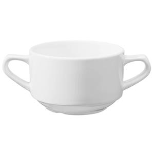 Vega Soepkom Base; 300ml, 9.9x6.5 cm (ØxH); wit; rond; 6 stuk / verpakking