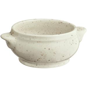 Vega Soepkom Alessia; 450ml, 11.5x6.5 cm (ØxH); beige; rond; 6 stuk / verpakking