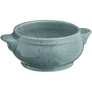 Vega Soepkom Alessia; 450ml, 11.5x6.5 cm (ØxH); turquoise; rond; 6 stuk / verpakking
