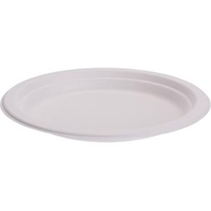 8x Duurzame, gerecyclede bordjes 17 cm -