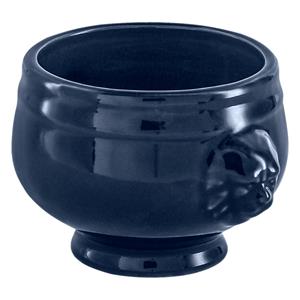 Vega Soepkom leeuwenkop Lowi; 130ml, 6.5x5.5 cm (ØxH); donkerblauw; rond; 6 stuk / verpakking