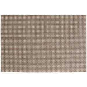 PULSIVA Placemat Utah; 30x45 cm (BxL); zand; rechthoekig; 4 stuk / verpakking