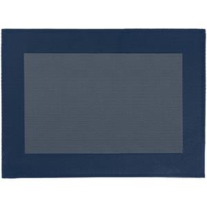 ERWIN M. Placemat Pure; 33x45 cm (BxL); blauw; 2 stuk / verpakking