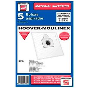 Hoover-Moulinex Stofzuigerzakken - 5 STUKS