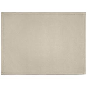 ERWIN M. Placemat Emporia; 44x32.5 cm (BxL); zand; 2 stuk / verpakking