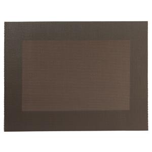 PULSIVA Placemat Nevada; 35x47 cm (BxL); bruin; rechthoekig; 4 stuk / verpakking