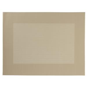 PULSIVA Placemat Nevada; 35x47 cm (BxL); naturel; rechthoekig; 4 stuk / verpakking
