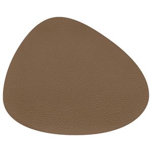Vega Onderzetter Kaja organisch; 11x13 cm (BxL); taupe; organisch; 4 stuk / verpakking