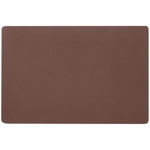 Vega Placemat Kaja vierkant; 30x45 cm (BxL); bruin; rechthoekig; 4 stuk / verpakking