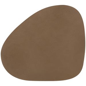 Vega Placemat Kaja ovaal; 37x45 cm (BxL); taupe; ovaal; 4 stuk / verpakking