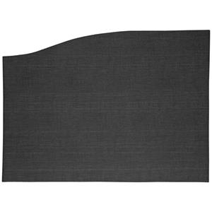 Vega Placemat Tecido schuin; 32.5x44 cm (BxL); antraciet; rechthoekig; 6 stuk / verpakking
