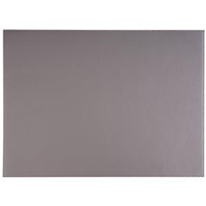 APS Placemats kunstleer; 32.5x45 cm (BxL); grijs; 6 stuk / verpakking