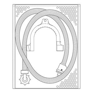 AEG toevoerslang, aqua-control, L=1500mm 1326096318