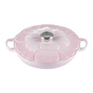 Le Creuset Campagnard Bloesem Braadpan - Shell Pink