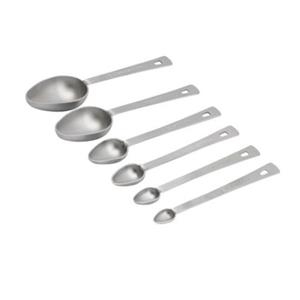 BASIC CULINAR BASIC CULINAIR- Keukenhulpen - Maatlepels RVS Set/6