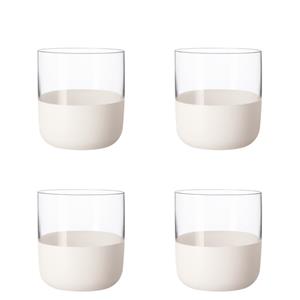 VILLEROY & BOCH  Manufacture Rock Blanc - Borrelglas 0,04l set/4