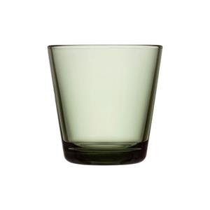 IITTALA  Kartio - Glas 0,21l Pine green set/2