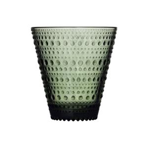 IITTALA  Kastehelmi - Glas 0,30l set/2 Pine green