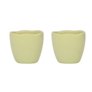 URBAN NATURE CULTURE  Good Morning - Eierdop set/2 Pale Green