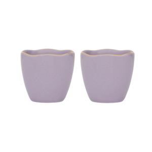 URBAN NATURE CULTURE  Good Morning - Eierdop set/2 Lila