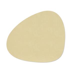LIND DNA  Dinner Mat Curve - Placemat 37x44 cm Nupo Lemon Sorbet