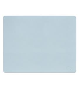 LIND DNA  Dinner Mat Square - Placemat 35x45cm Nupo Soft Sky