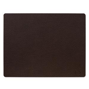 LIND DNA  Dinner Mat Square - Placemat 35x45cm Bull Brown
