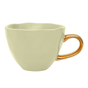 URBAN NATURE CULTURE  Good Morning Cup - Cappuccino-/theekop Pale Green