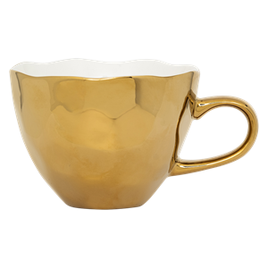 URBAN NATURE CULTURE  Good Morning Cup - Cappuccino-/theekop Gold