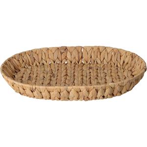 H&S Collection Broodmand - gevlochten riet - naturel - x 32 x 6 cm -