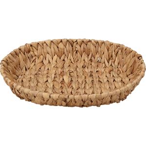 H&S Collection Broodmand - gevlochten riet - naturel - 35 x 28 x 6 cm -