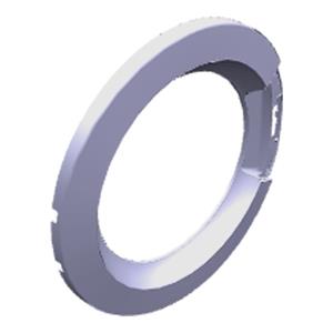 AEG deurkader, voorzijde, wit, Ø464mm 1327830210