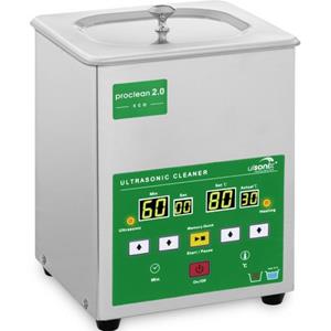 Ulsonix Ultrasoon reiniger - 2 liter - 60 W - Memory Quick Eco