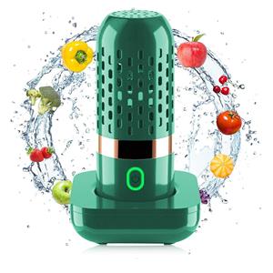 JJ-Home Fruit- en groentewasmachine Hormoonreductie Bacteriën doden Schoner apparaat voor het reinigen van fruit, groente, rijst, servies