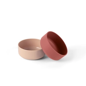 Dantoy TINY BIO kommenset voor kinderen, sand kleuren/bordeaux