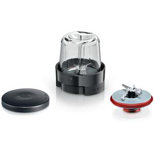 BOSCH Zerkleinereraufsatz MUZS68CG Multi-Zerkleinerer 3-in-1, Zubehör für Küchenmaschine Serie 6 und MUM Serie 8 OptiMUM