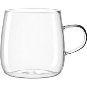 LEONARDO Tasse, Kalk-Natron Glas, Spülmaschinenfest, Mikrowellengeeignet