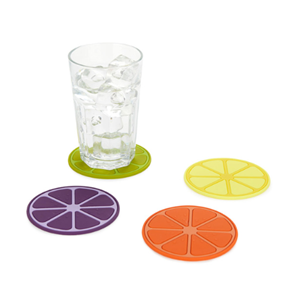 Balvi onderzetters Fruit party set van 4