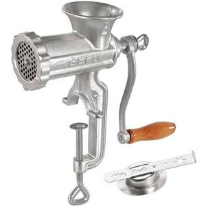 GEFU Fleischwolf TRICA, Set mit Spritzgebäckvorsatz, robuster Metallguss