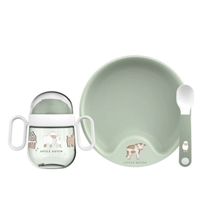 Mepal little little Baby servies mio dutch 3-delig - boerderij