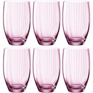 LEONARDO Glas Poesia, Kristallglas, 6 Trinkgläser, Spülmaschinenfest