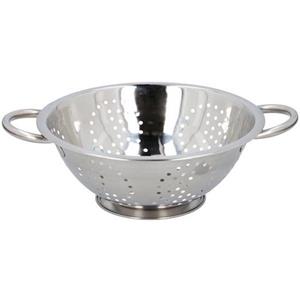 RVS keuken vergiet/zeef 24 cm -