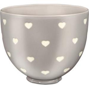 KitchenAid Keramische Mengkom 4,7 L - Layered Hearts